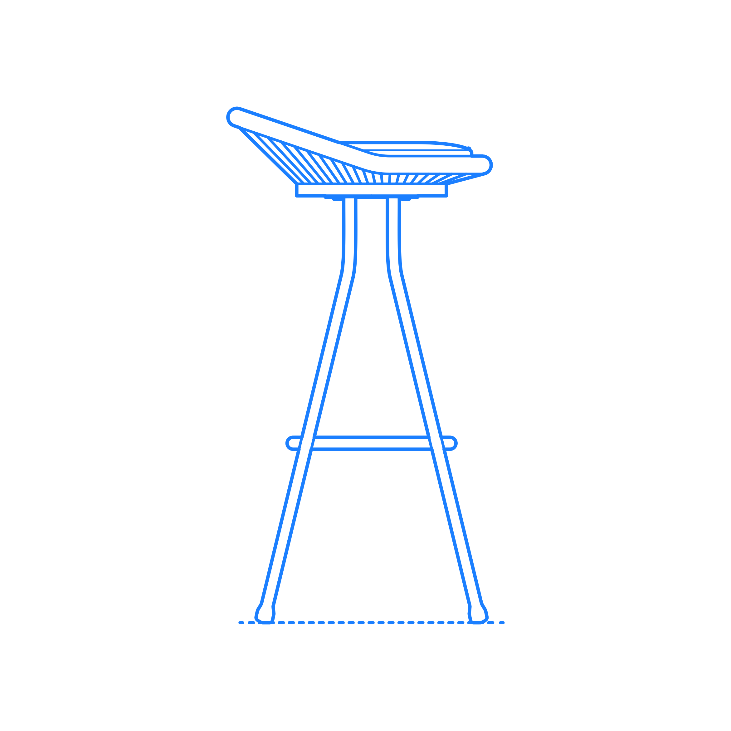 Furniture Stools Ikea Segeron Swivel Barstool Sketch Drawing Svg Free Vectors